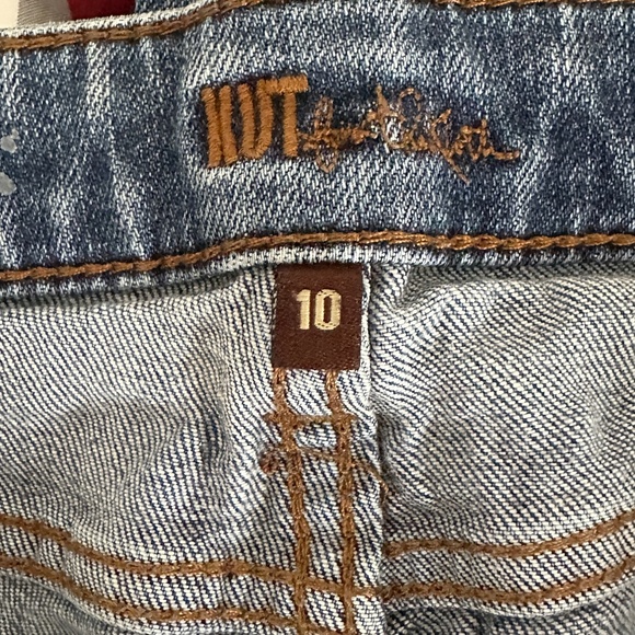 Kut From The Kloth Catherine Boyfriend Jean Size 10 Classic Distressed - Picture 5 of 8